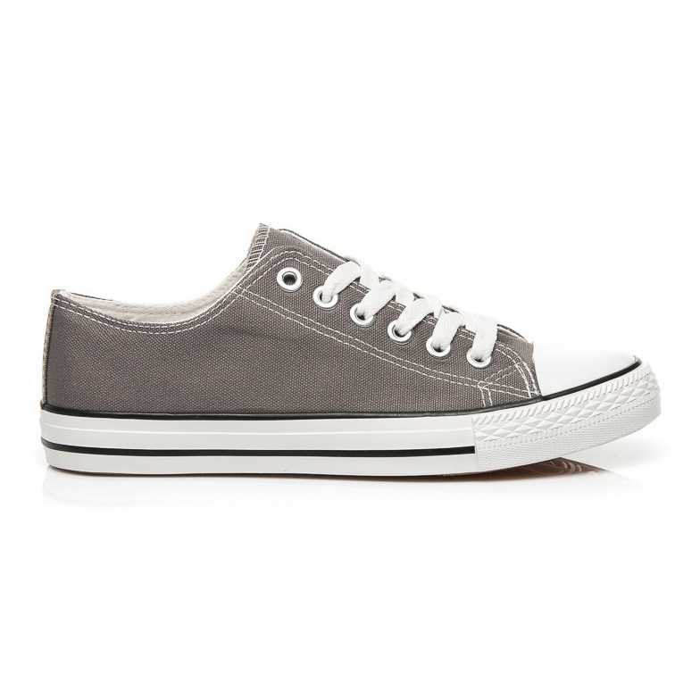Tlck Shoes Turnschuhe der alten Schule grau