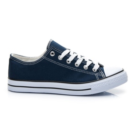 Tlck Shoes Turnschuhe der alten Schule blau