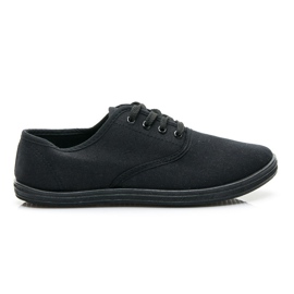 Wind Schwarze Turnschuhe