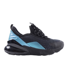 Schwarze Pellius-Sportsneaker