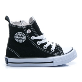 American Club Hohe Turnschuhe für Jungen schwarz