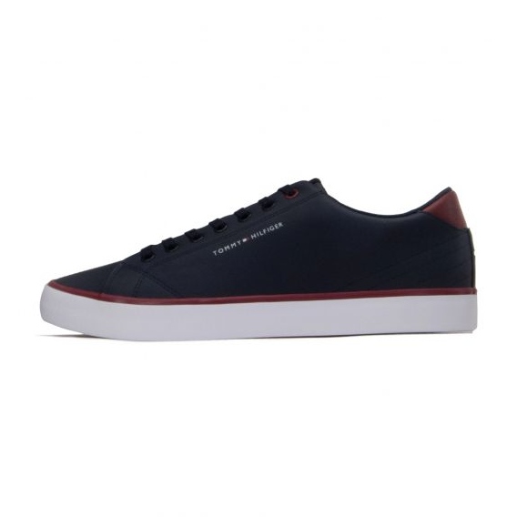 Tommy Hilfiger Vulc Core Low Leder M FM0FM04731 DW5 Schuhe blau