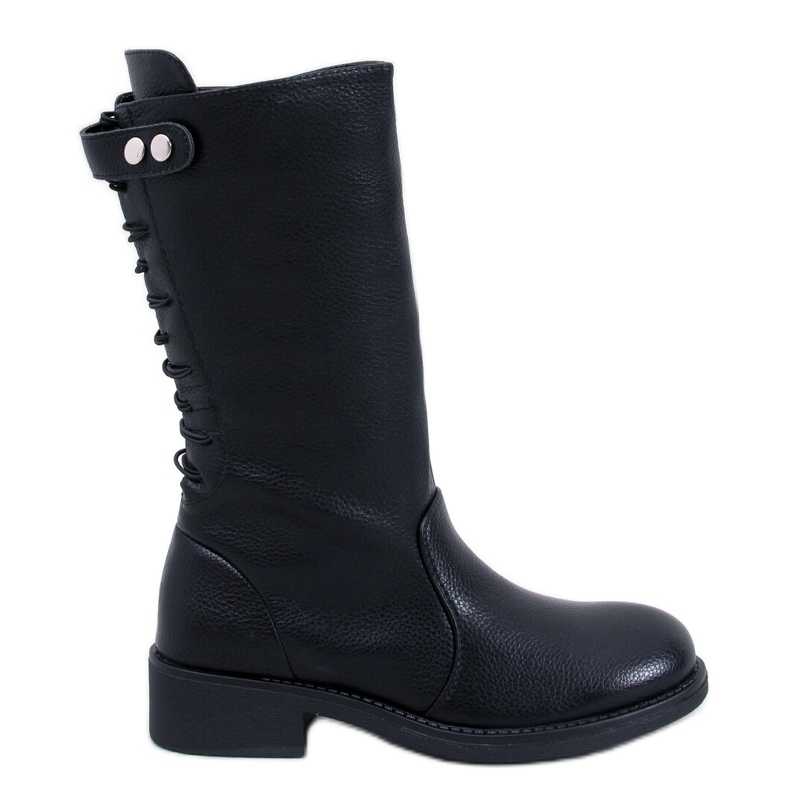 Jacks Schwarze Militärstiefel