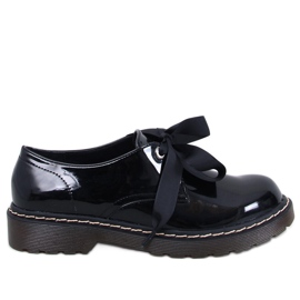Damen-Lacklederschuhe Sherone Schwarz