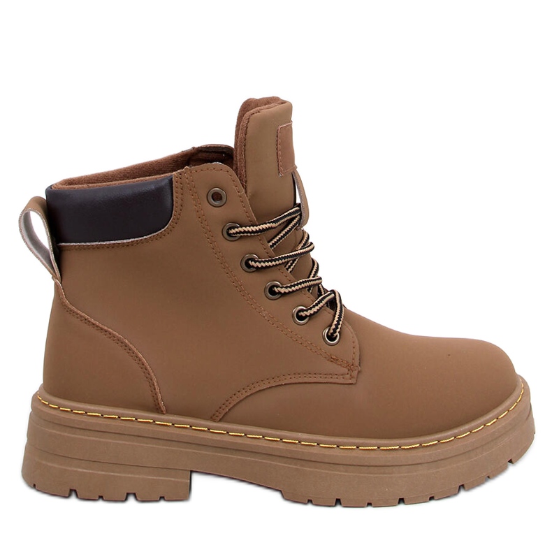 Kellers Coffee Damen-Holzstiefel braun