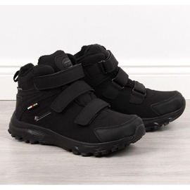 American Club M AM855 isolierte Trekkingschuhe, schwarz