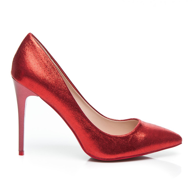 Small Swan Weibliche rote Stilettos