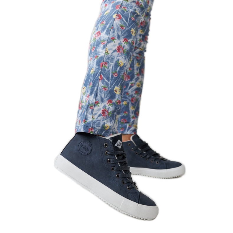 Marineblaue Turnschuhe Lee Cooper LCJL-20-31-12