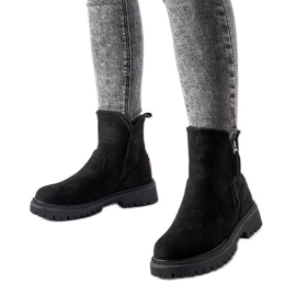 Schwarze isolierte klassische Tesoriero-Stiefeletten