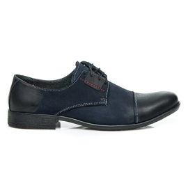 Lucca Klassische Lederschuhe blau