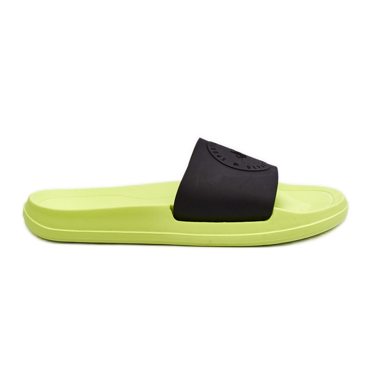 Herren-Flip-Flops 4F 4FSS23FFLIM075-72S Limette und Schwarz