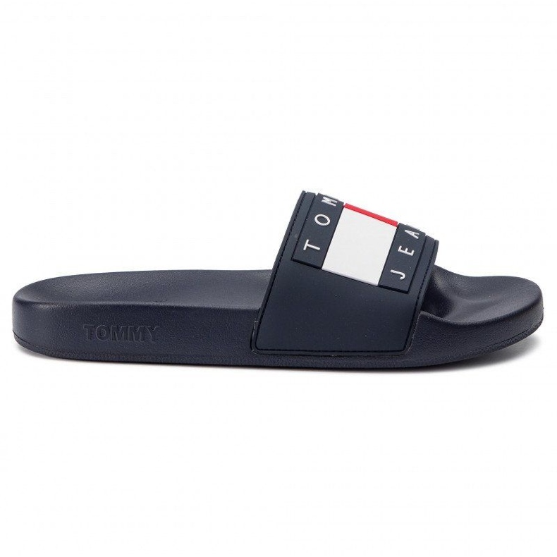 Tommy Hilfiger Tommy Jeans Flag Pool Slide M Flip-Flops EM0EM00284-403 blau