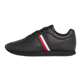 Tommy Hilfiger Core Lo Runner Pu M Schuhe FM0FM048340GQ schwarz