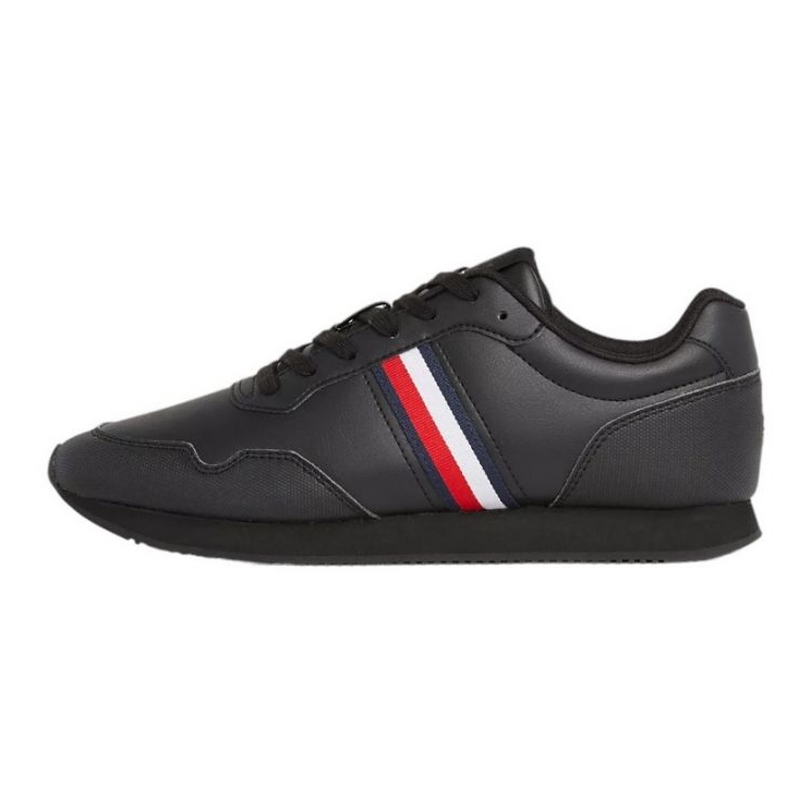 Tommy Hilfiger Core Lo Runner Pu M Schuhe FM0FM048340GQ schwarz
