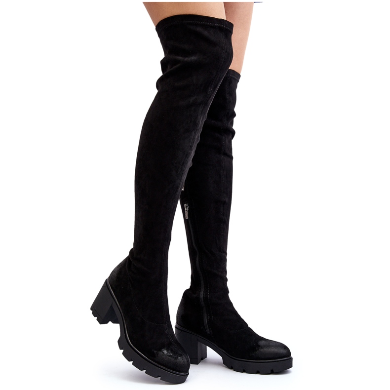 Overknee-Stiefel La.Fi 270067B-SU Schwarz