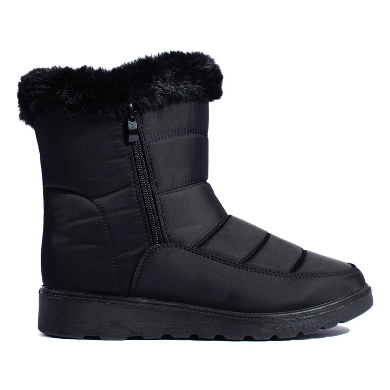W. Potocki Schwarze Damen-Schneestiefel von Potocki