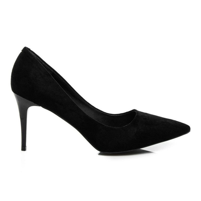 Comer Wildleder High Heels schwarz