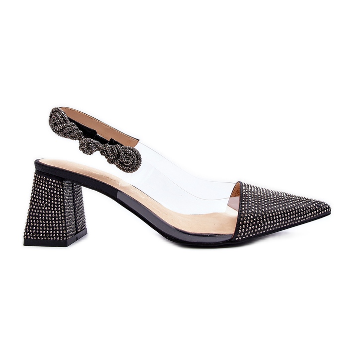 Elegante Pumps mit spitzer Zehenpartie D&amp;A MR91292-1 Schwarz