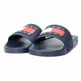 Tommy Hilfiger Pool Slide Ess M EM0EM01191 C87 Flip-Flops blau