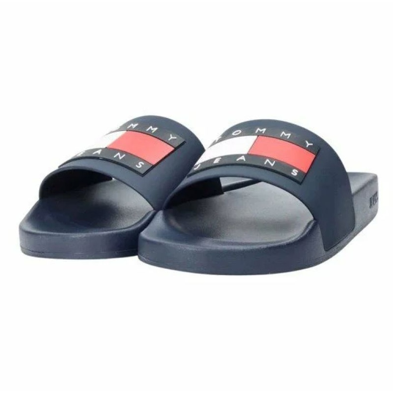 Tommy Hilfiger Pool Slide Ess M EM0EM01191 C87 Flip-Flops blau