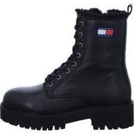 Tommy Hilfiger Urban Boot Tumbled Ltr Wl W EN0EN02317BDS Schuhe schwarz