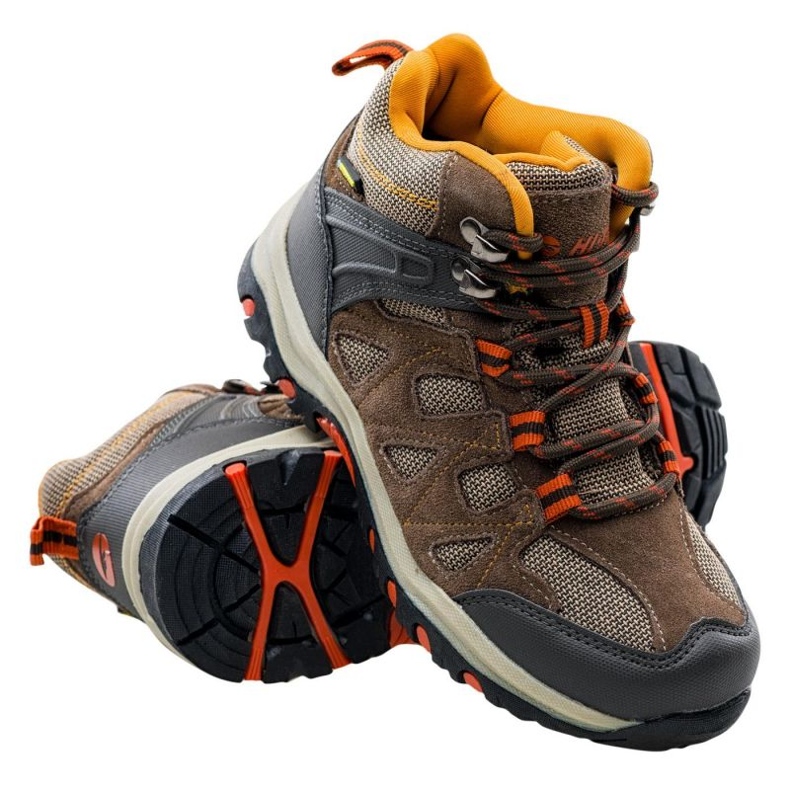 Hi-Tec Kaori Mid Wp Jr Trekkingschuhe 92800210831 braun