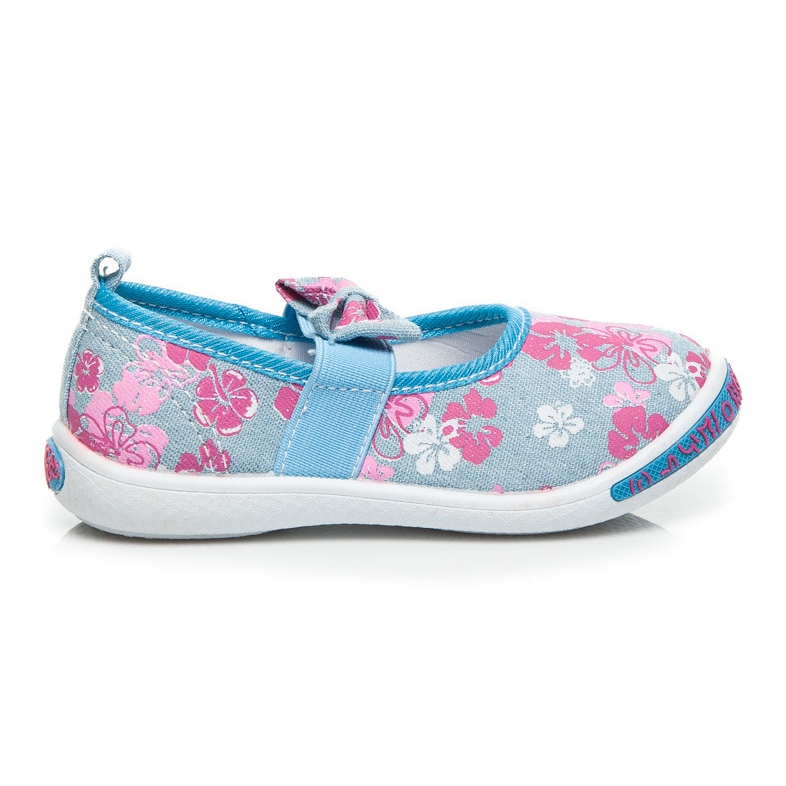 Miss Ballerina mit Schleife blau