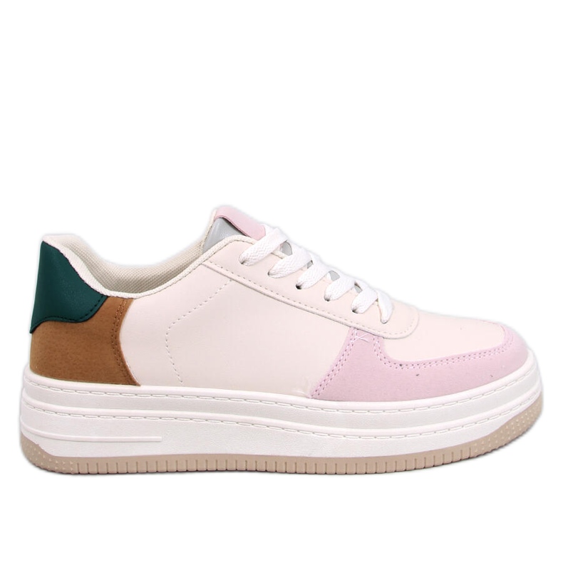 Everss Pink Damen-Sneaker rosa