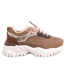 Bolms Khaki Damen-Sneaker beige