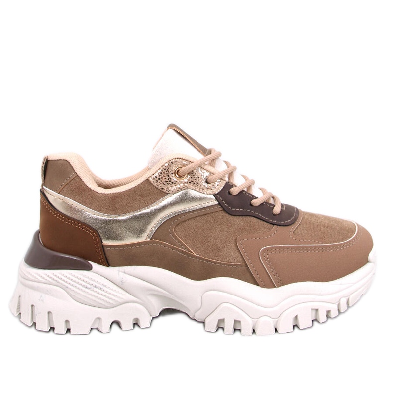 Bolms Khaki Damen-Sneaker beige