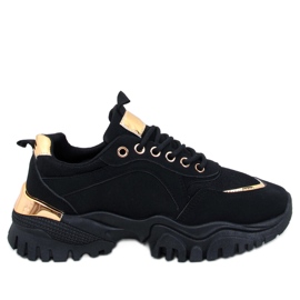 Fleis Schwarze Damen-Sportschuhe