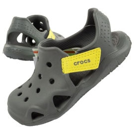 Crocs Swiftwater Jr 204021-08I Sandalen grün
