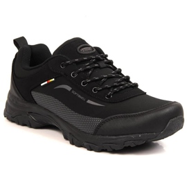 American Club M AM907 wasserdichte Trekkingschuhe, schwarz