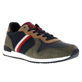Tommy Hilfiger Iconic Runner Mix M Schuhe FM0FM04282 mehrfarbig