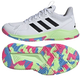 Adidas Court Flight W IE0840 Handballschuhe weiß