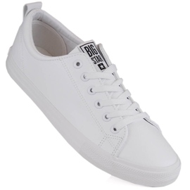 Weiße Big Star JJ274311 Sneakers aus Öko-Leder