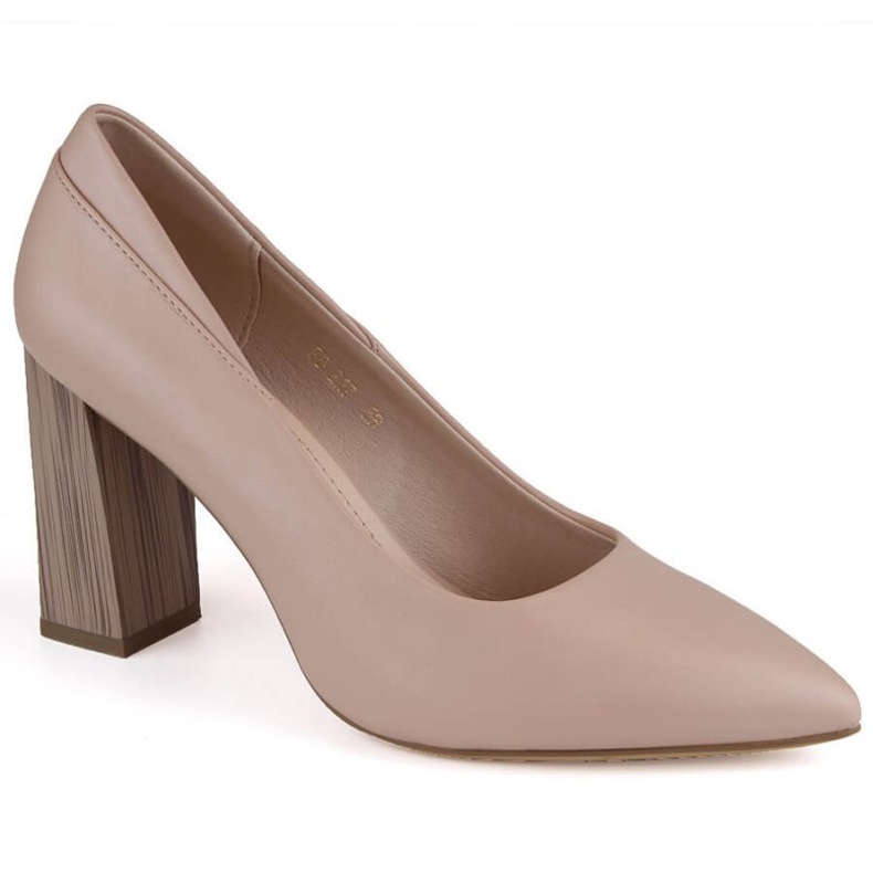 Sergio Leone W PB217 SK404B Stiletto-Pumps beige