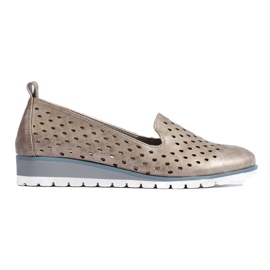 Durchbrochene Goldherren für Damen von Daszyński golden