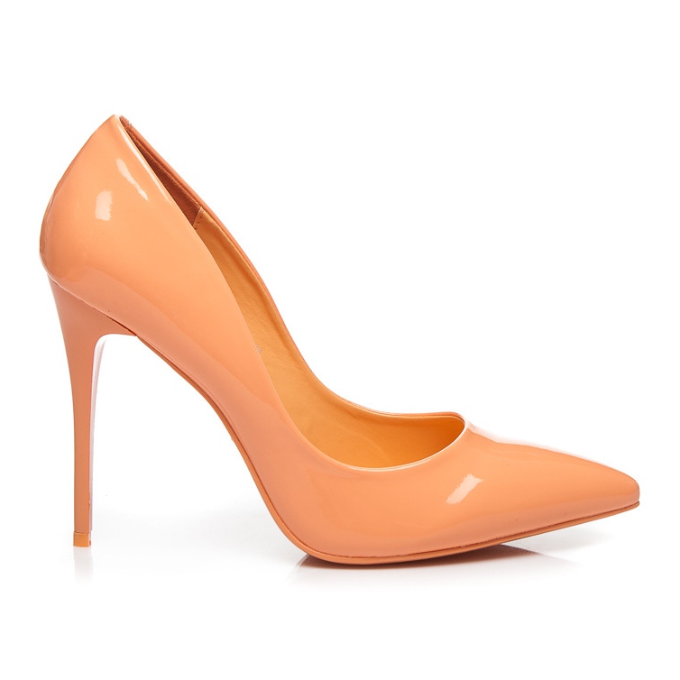 Vices Klassische High Heels orange