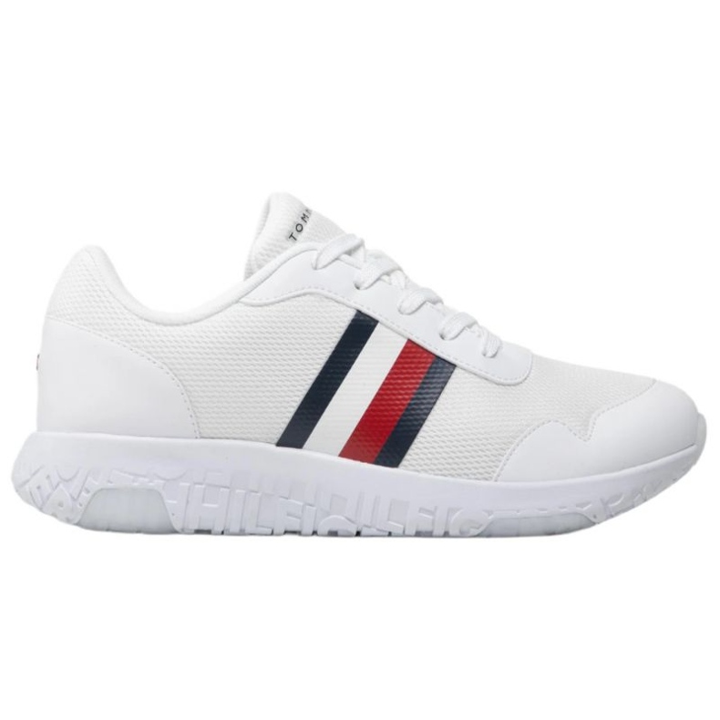 Tommy Hilfiger Lightweight Knit Runner M Schuhe FM0FM04158 weiß