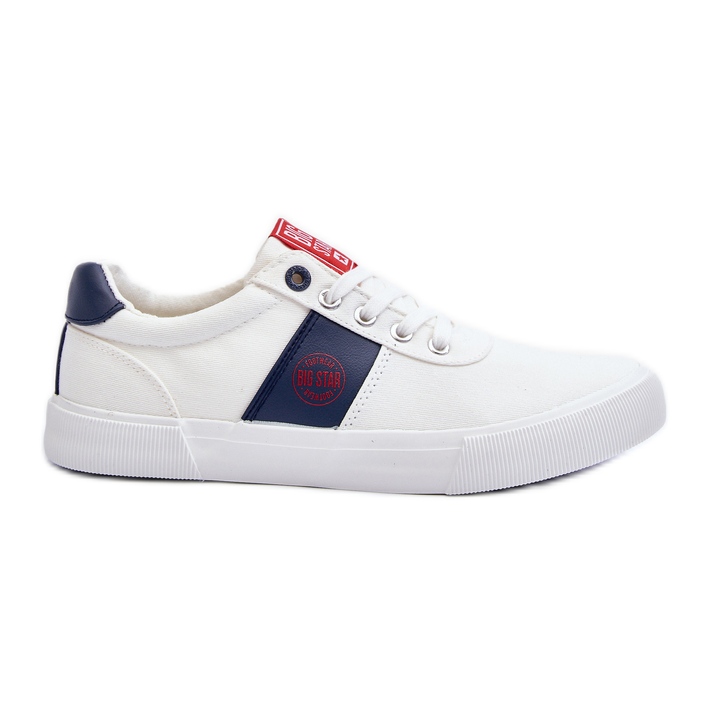 Stoff-Sneaker für Herren Big Star JJ174253 Weiß