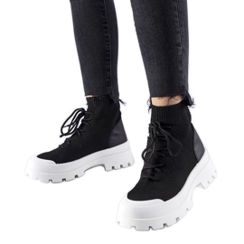 Schwarze High-Top-Sneaker von Éric