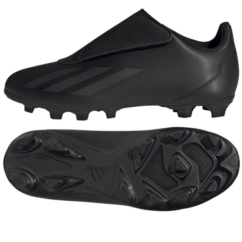 Adidas X Crazyfast.4 Vel FxG Jr IE4063 Schuhe schwarz