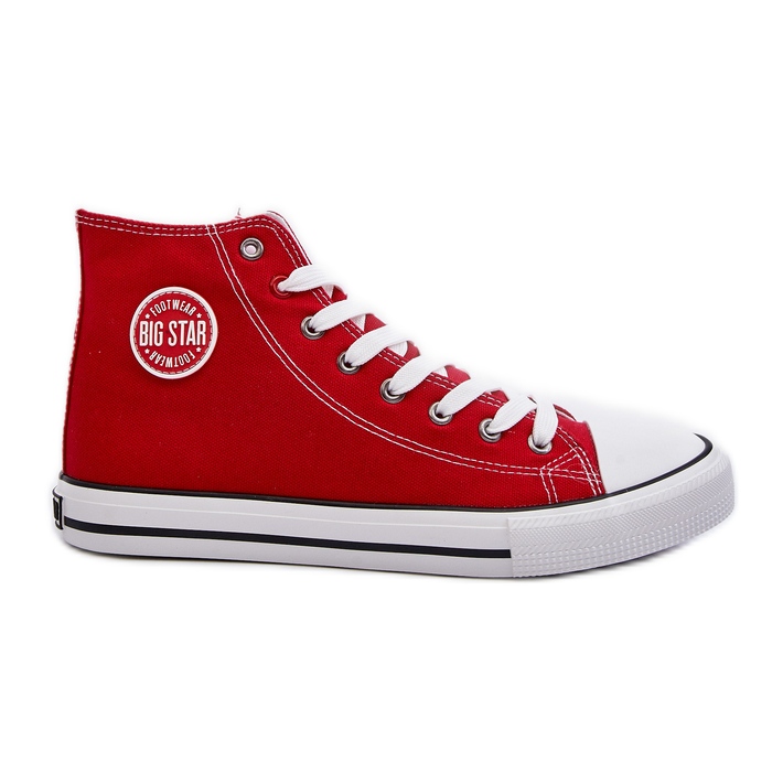 Big Star High Herren-Sneaker in Rot T174104