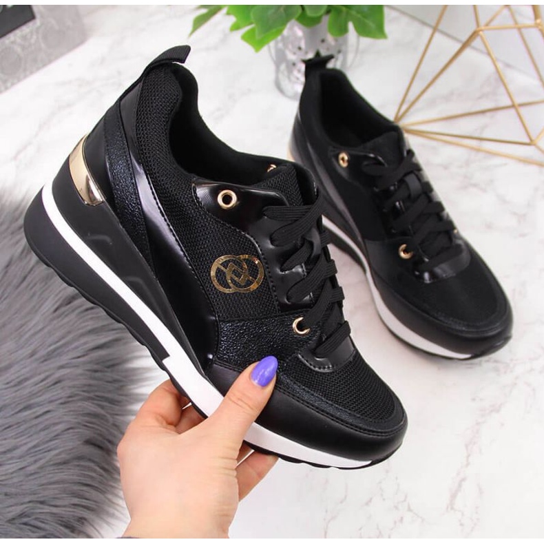 EVento W EVE274A Keilschuhe, schwarz