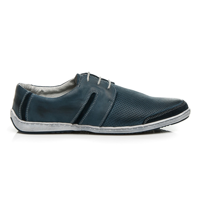 Lucca Lederschuhe blau