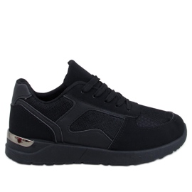 Leichte Damen-Sneaker von Doleh Black schwarz