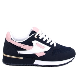 Agassi Navy Damen-Sneaker blau