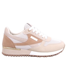 Agassi Beige Damen-Sneaker