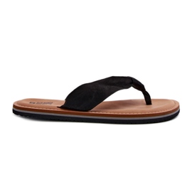 Damen-Flip-Flops Big Star LL274625 Schwarz